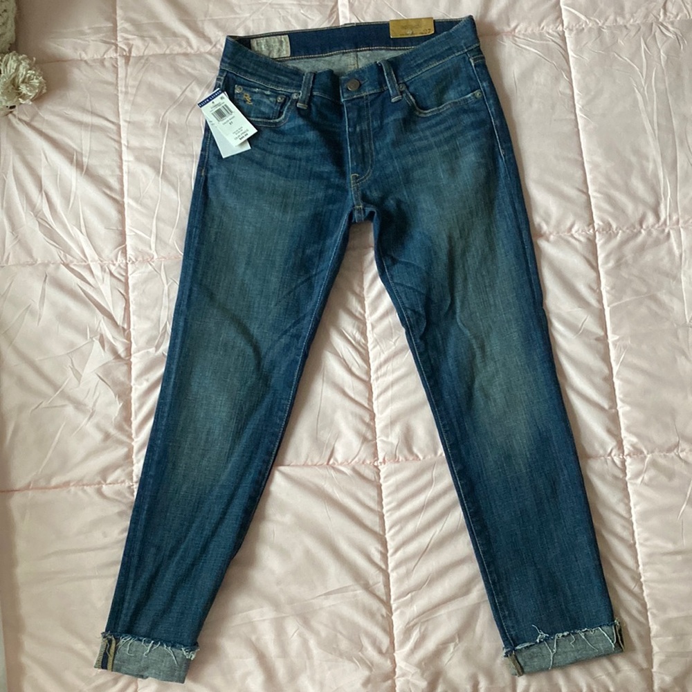 Polo Ralph Lauren the Tompkins Skinny jeans size 27 NWT